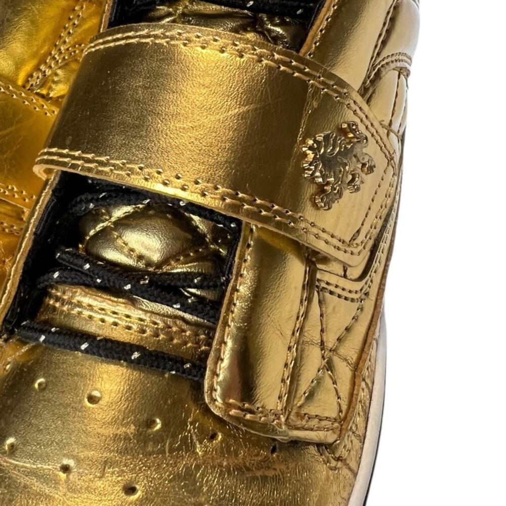 Vlado Atlas High Top Women's Gold Metallic Lace Up Fashion Sneakers Shoes Size 8 - Picture 12 of 15